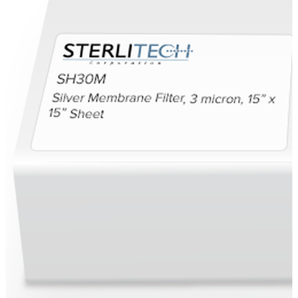 Silver Membrane 3.0 Micron Sheet (15" x 15")