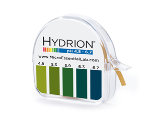 Hydrion S/R Dispenser 4.8-6.7, Carton10