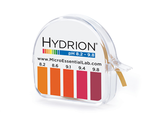 Hydrion S/R Dispenser 8.2-9.8, Carton10