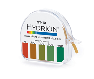 Hydrion Quat Dispenser 0-400 PPM, Carton10