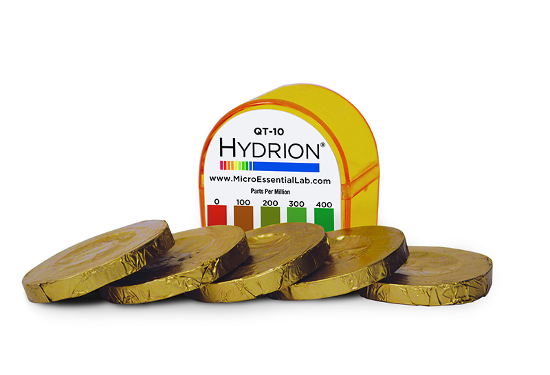 Hydrion Quat Refill 0-400 PPM, Carton10