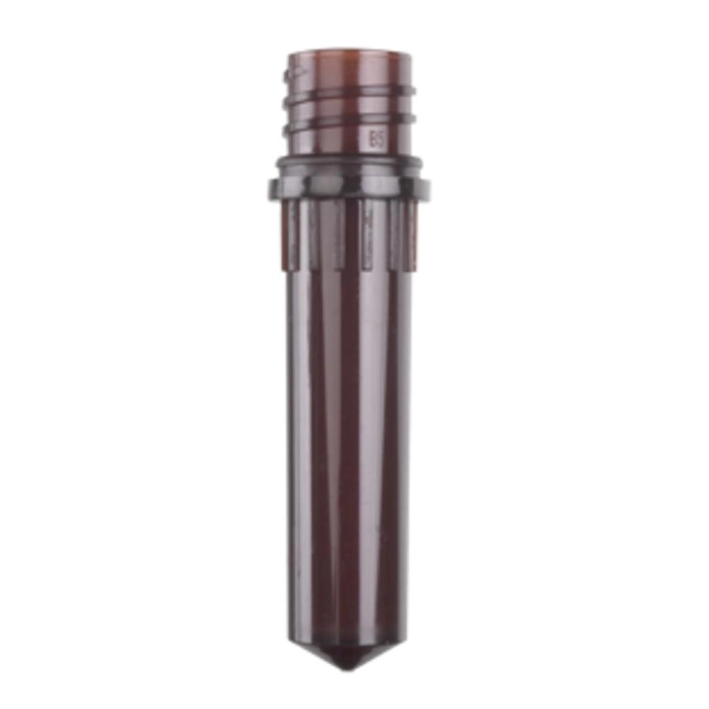 Axygen 2.0mL Conical Screw Cap Tubes Only, Polypropylene, Amber, Non-Sterile, 500 Tubes/Pack, 8 Packs/Case.