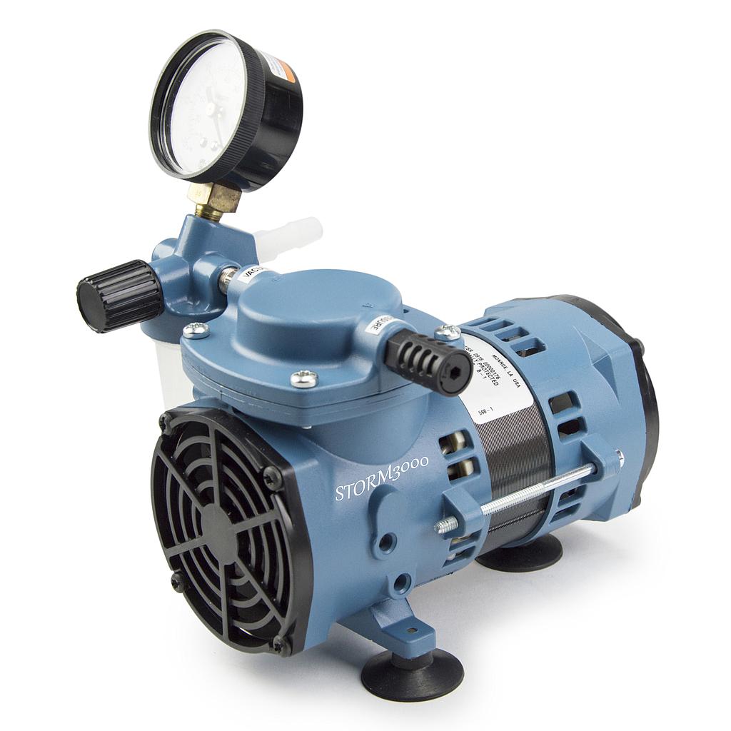 STORM3000 Economical Chemical Resistant Diaphragm Vacuum Pump, 115V, 60Hz
