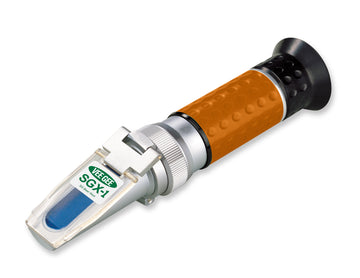 Handheld Refractometer, SGX-1, 0 to 32% Brix / 1.000 to 1.130 SG Beer Wort, ATC, EA/1