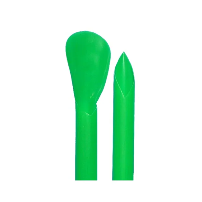 LevGo® Smartspatula® Macro Polypropylene Disposable Spatula, Green, 310MM - CS/24