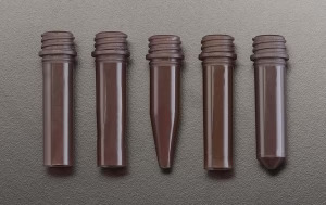 MICREWTUBE TUBES ONLY 0.5ML SS DARK BROWN