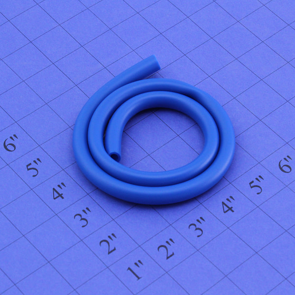 PVC Tube Blue 2 Foot Piece