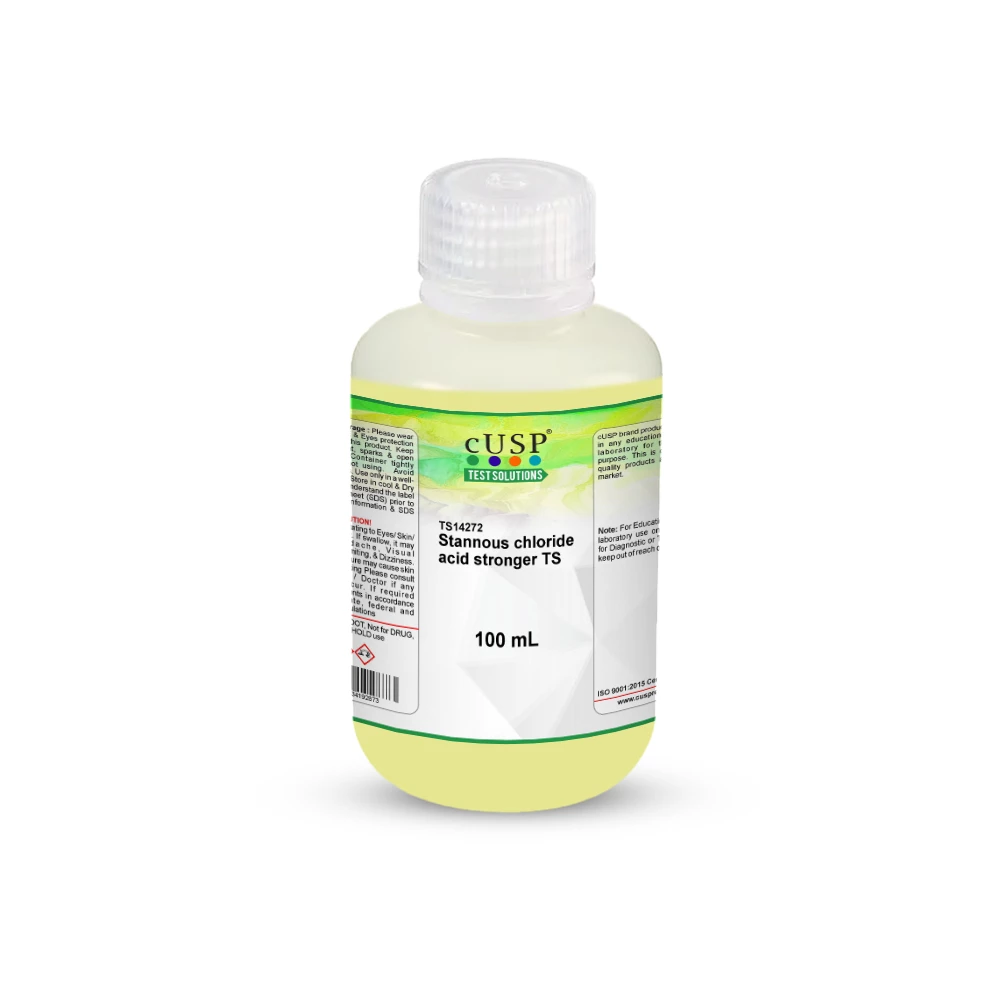 Stannous Chloride, Acid, Stronger, TS