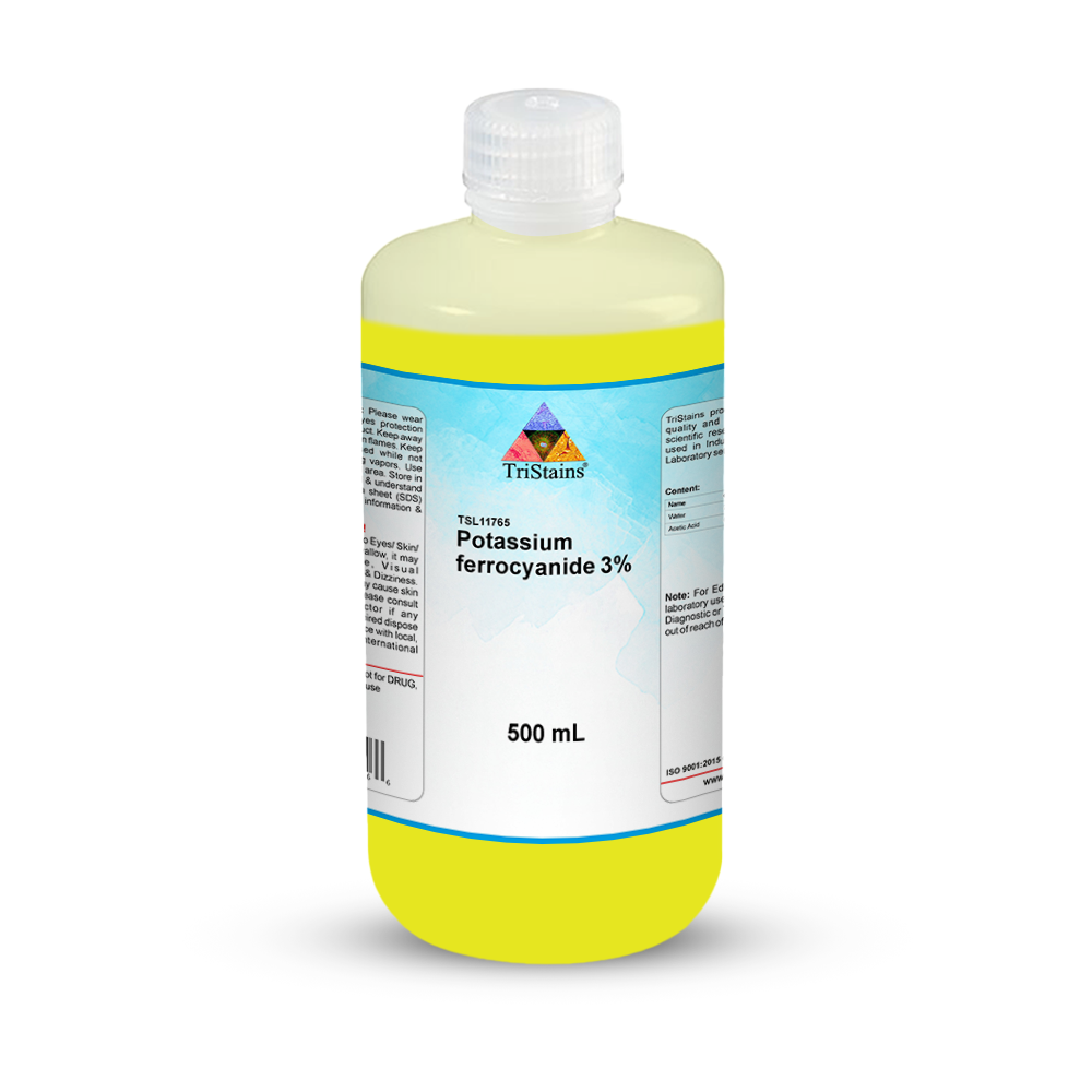 Potassium Ferrocyanide, 3%
