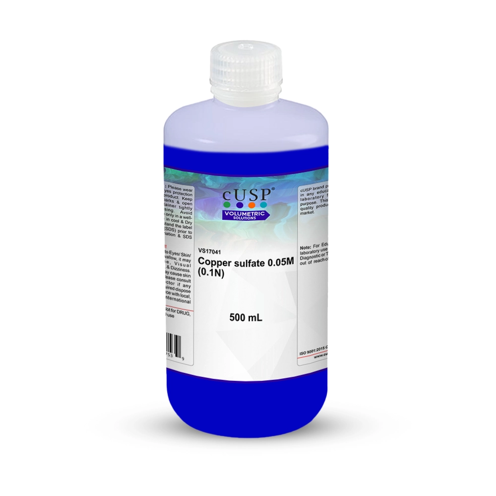 Copper Sulfate 0.050M (0.100N)