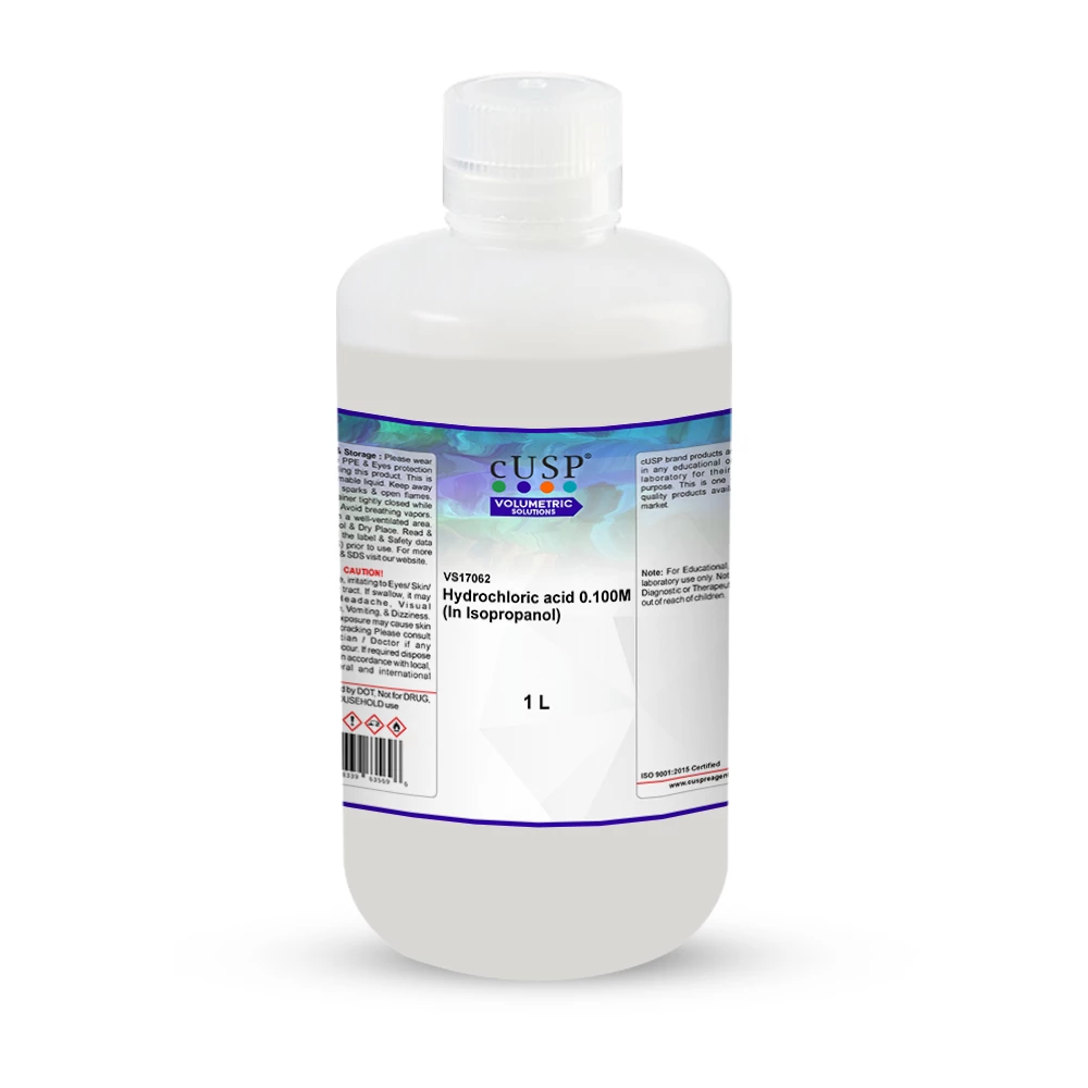 Hydrochloric Acid 0.100N in Isopropanol
