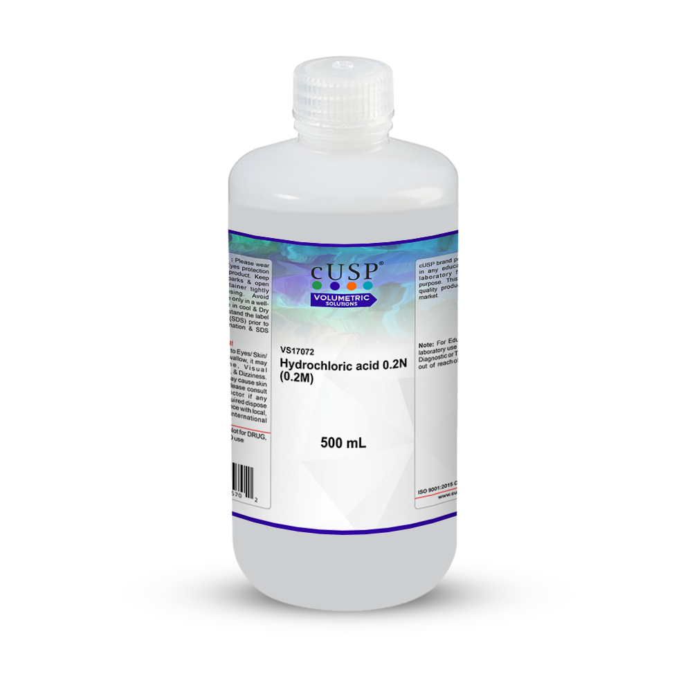 Hydrochloric Acid 0.200N (0.200M)