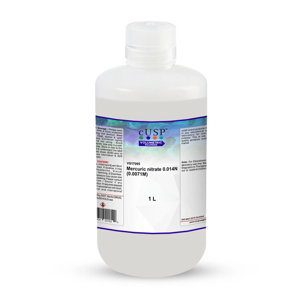 Mercuric Nitrate 0.0141N (0.0071M)