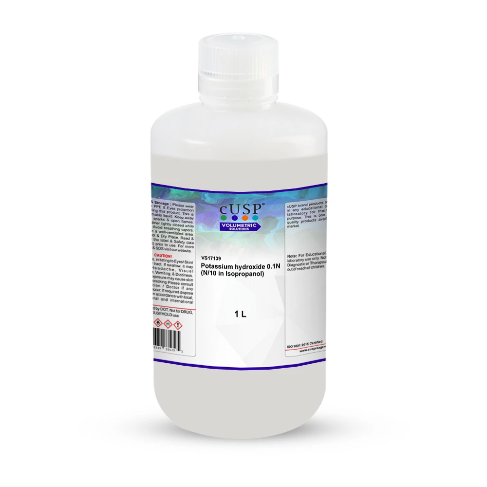 Potassium Hydroxide 0.100N (N/10) in Isopropanol