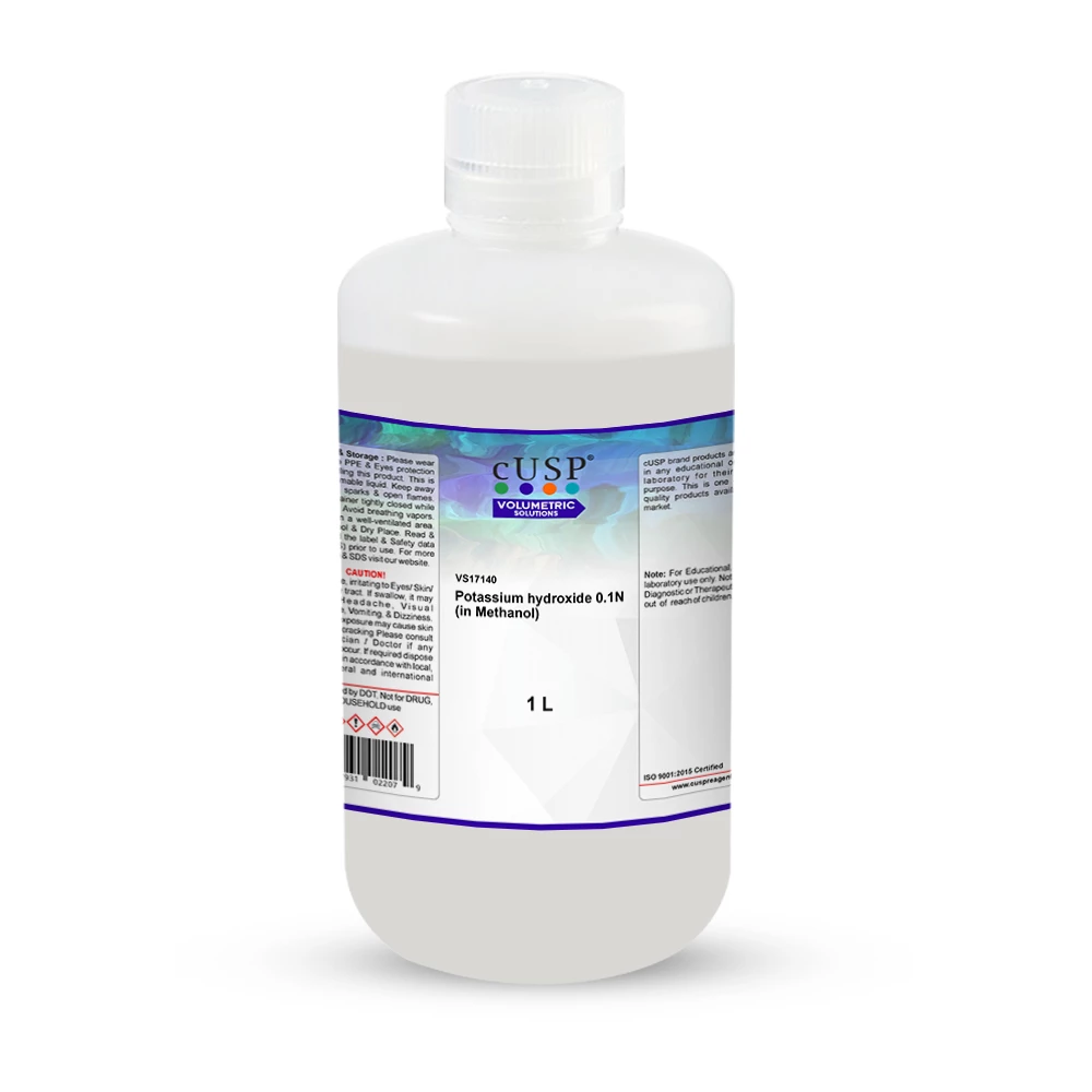 Potassium Hydroxide 0.100N in Methanol