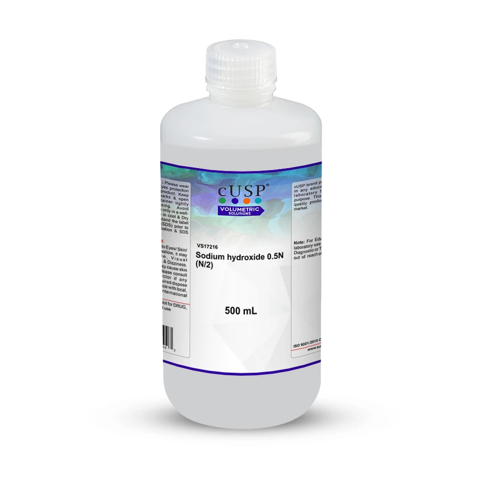 Sodium Hydroxide 0.500N (N/2)