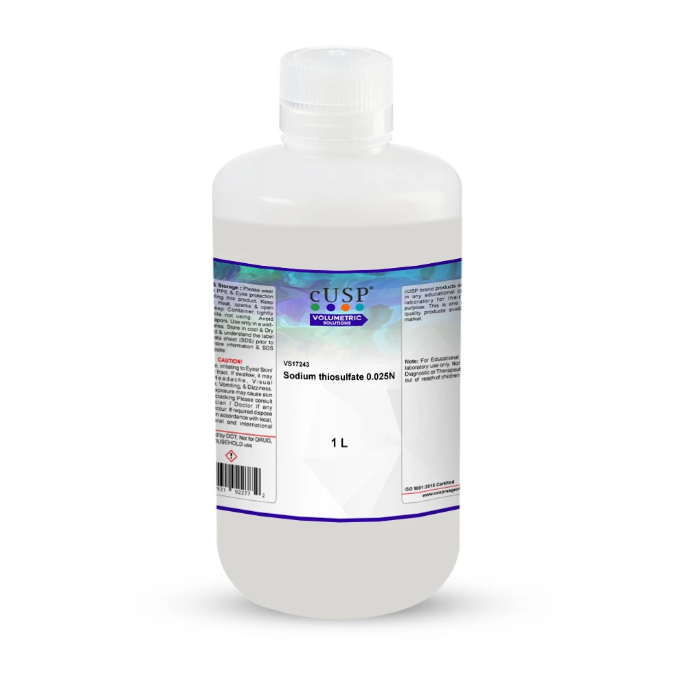 Sodium Thiosulfate 0.025N