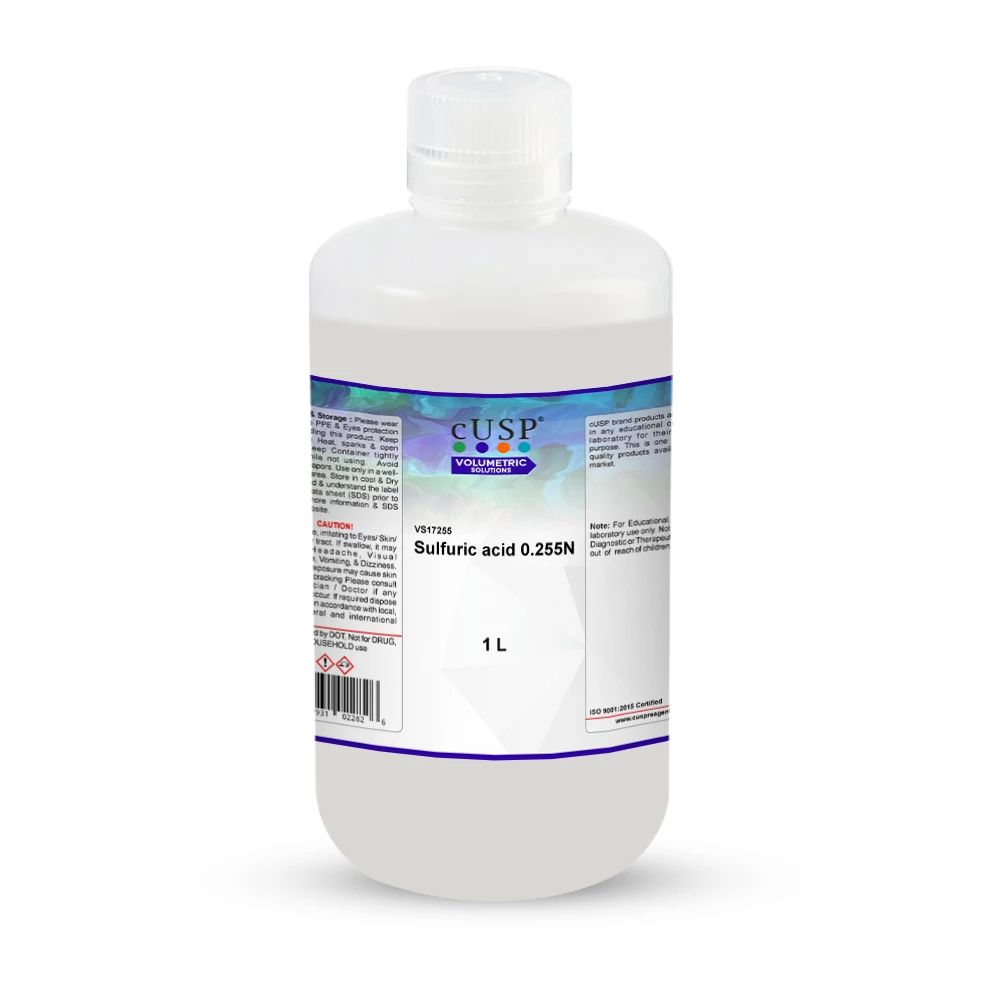 Sulfuric Acid 0.255N