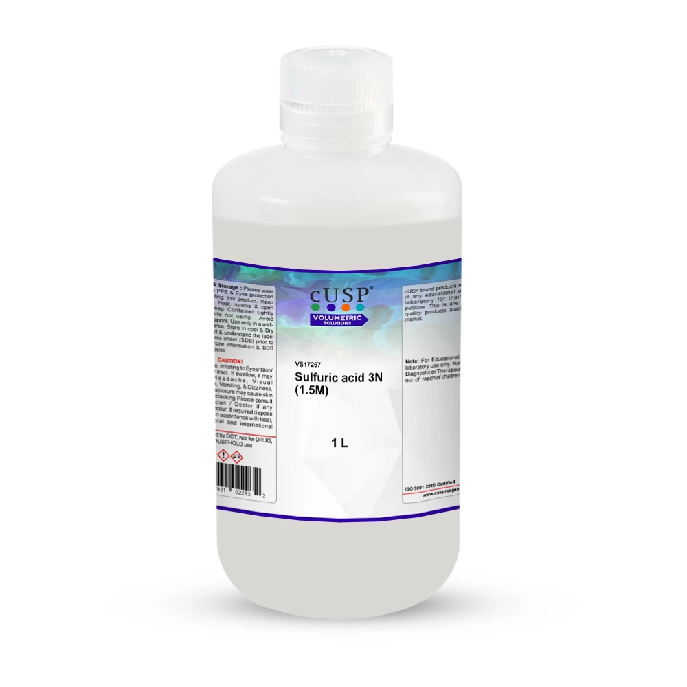 Sulfuric Acid 3N (1.5M)