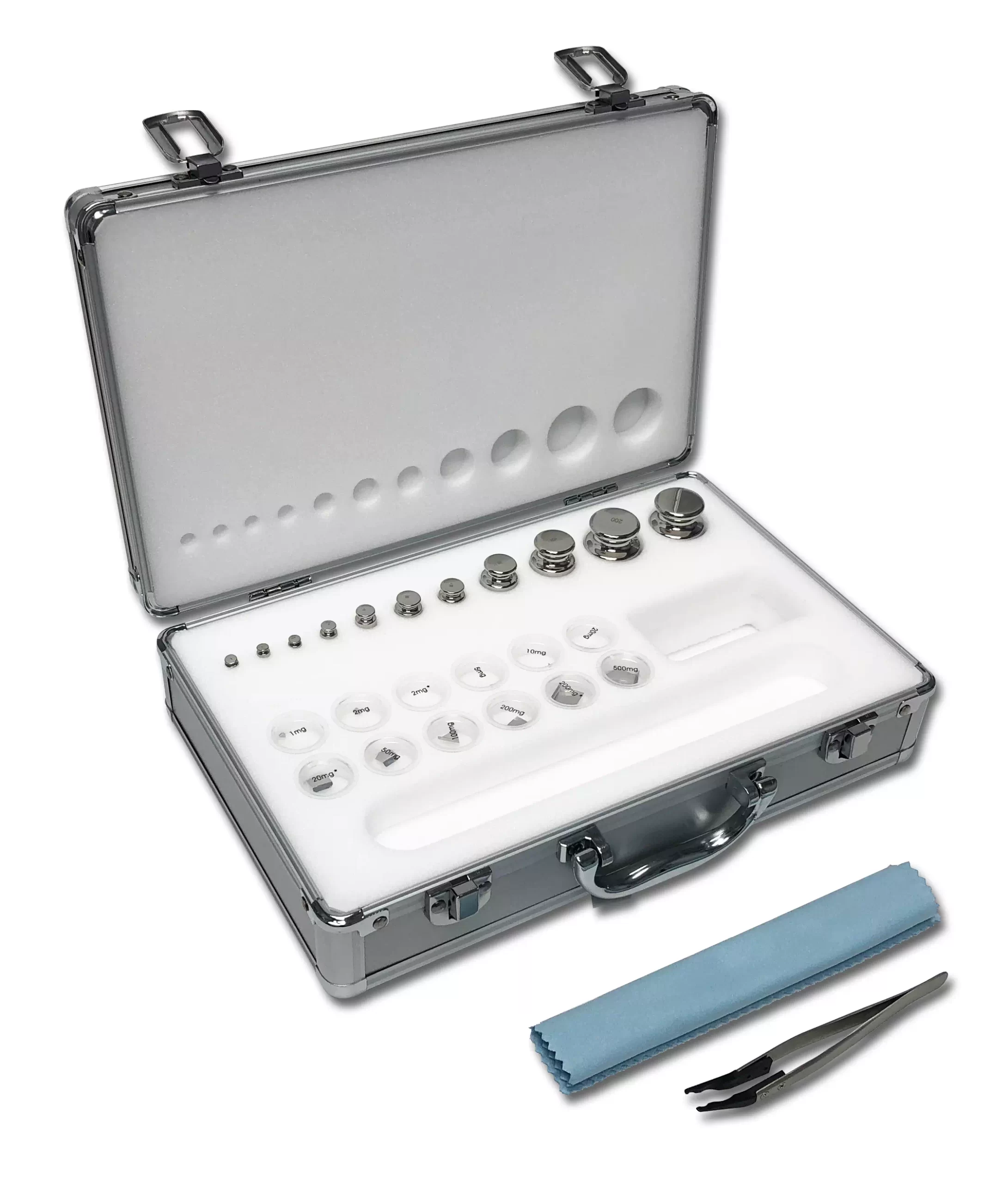 F1 grade calibration weight set 1mg to 200g