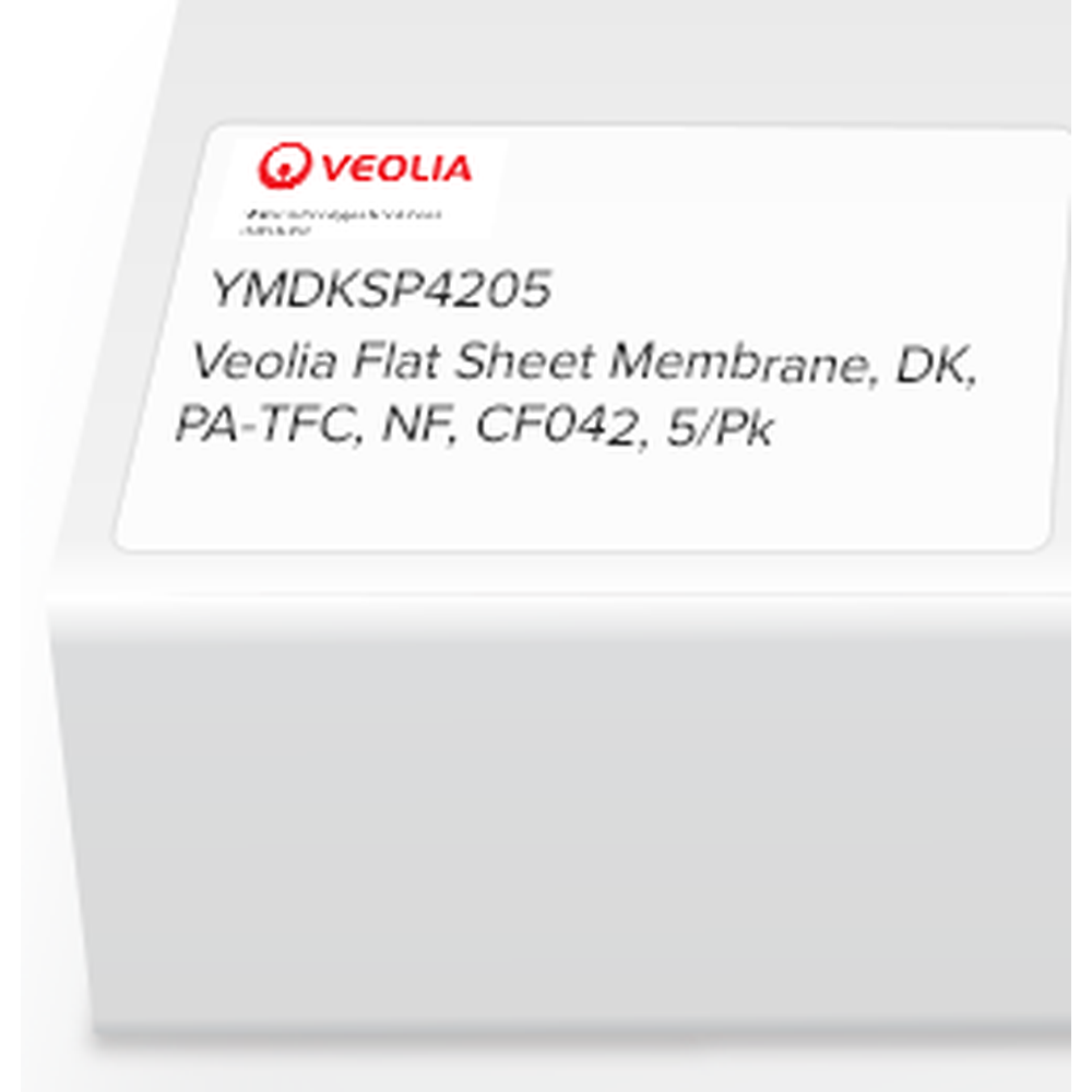 SUEZ (GE) Flat Sheet Membrane, DK, PA-TFC, NF, CF042, 5/Pk