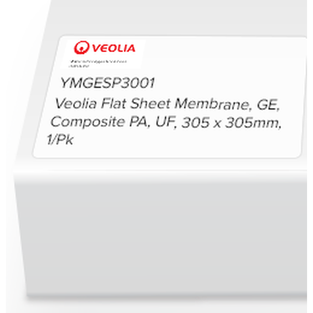 SUEZ (GE) Flat Sheet Membrane, GE, Composite PA, UF, 305 x 305mm, 1/Pk