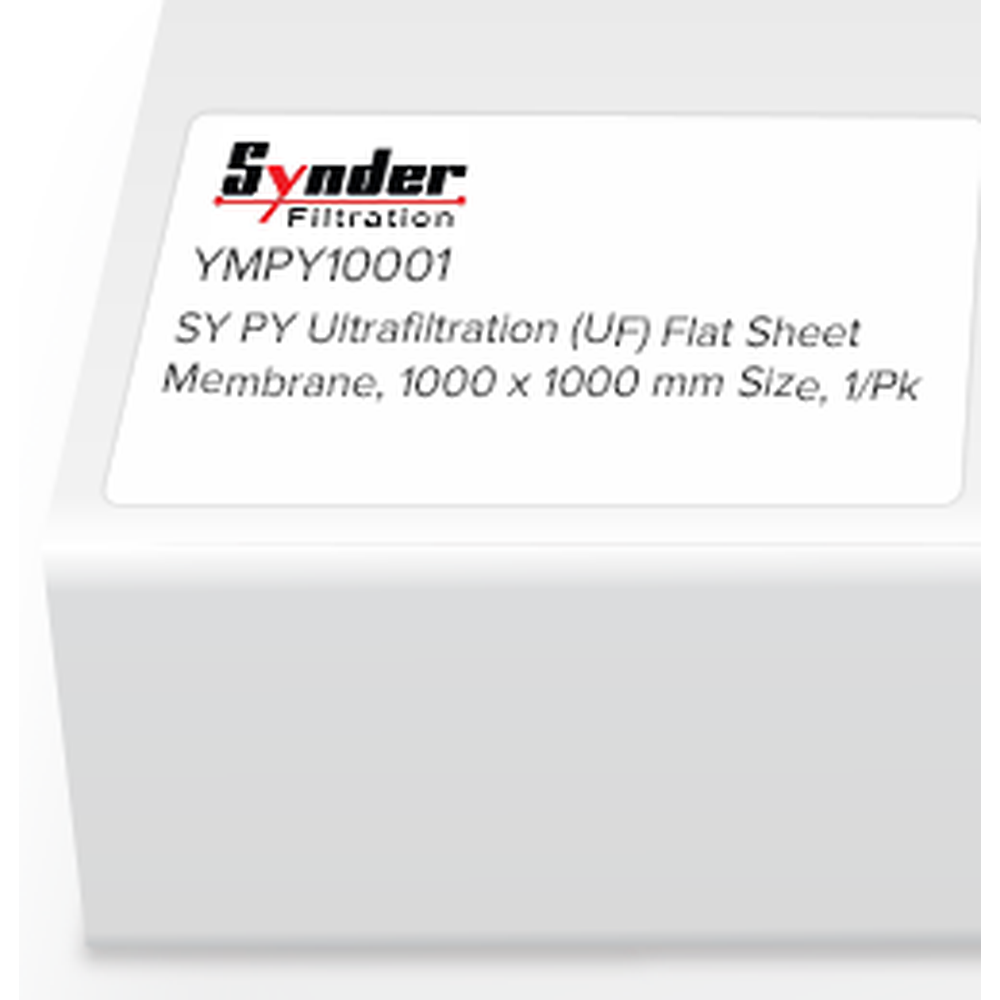 Synder Flat Sheet Membrane, PY, PAN, UF, 1000 x 1000mm, 1/Pk