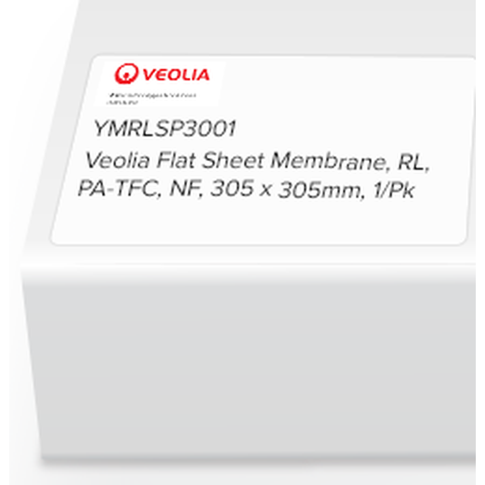 SUEZ (GE) Flat Sheet Membrane, RL, PA-TFC, NF, 305 x 305mm, 1/Pk