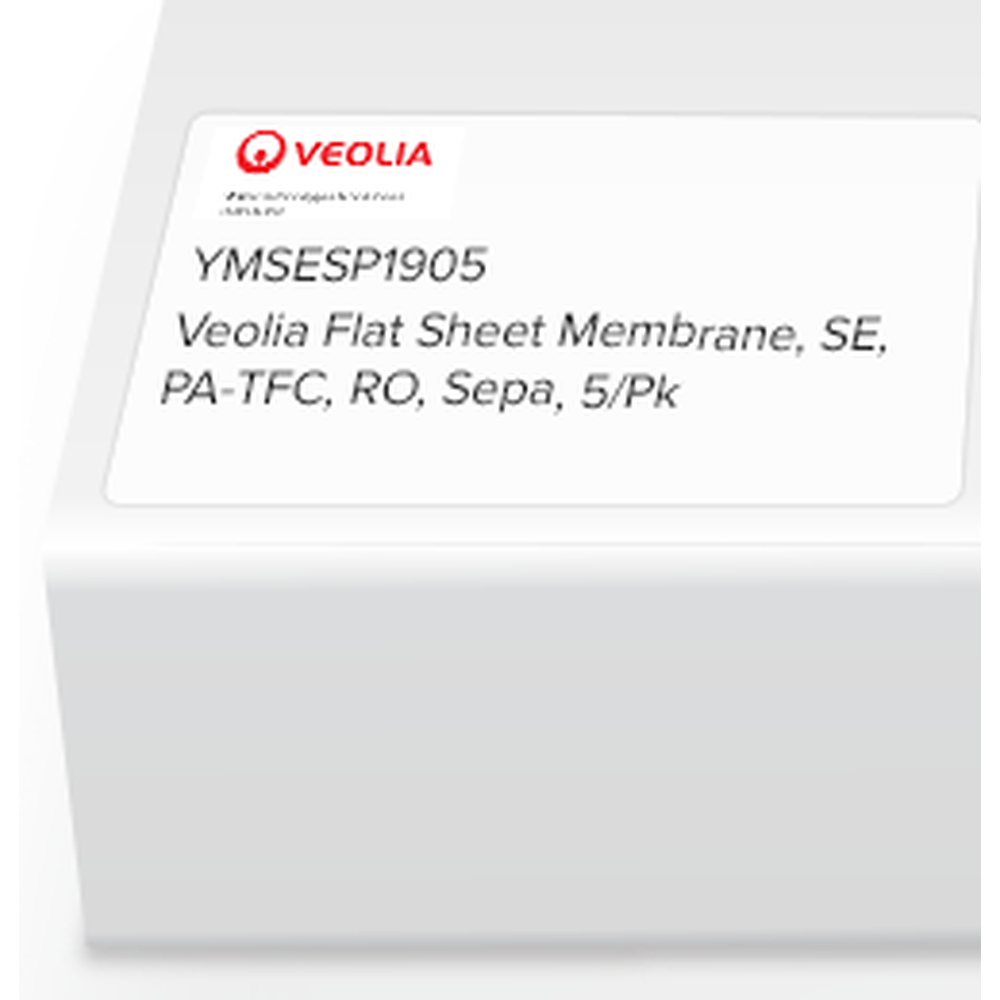 SUEZ (GE) Flat Sheet Membrane, SE, PA-TFC, RO, Sepa, 5/Pk