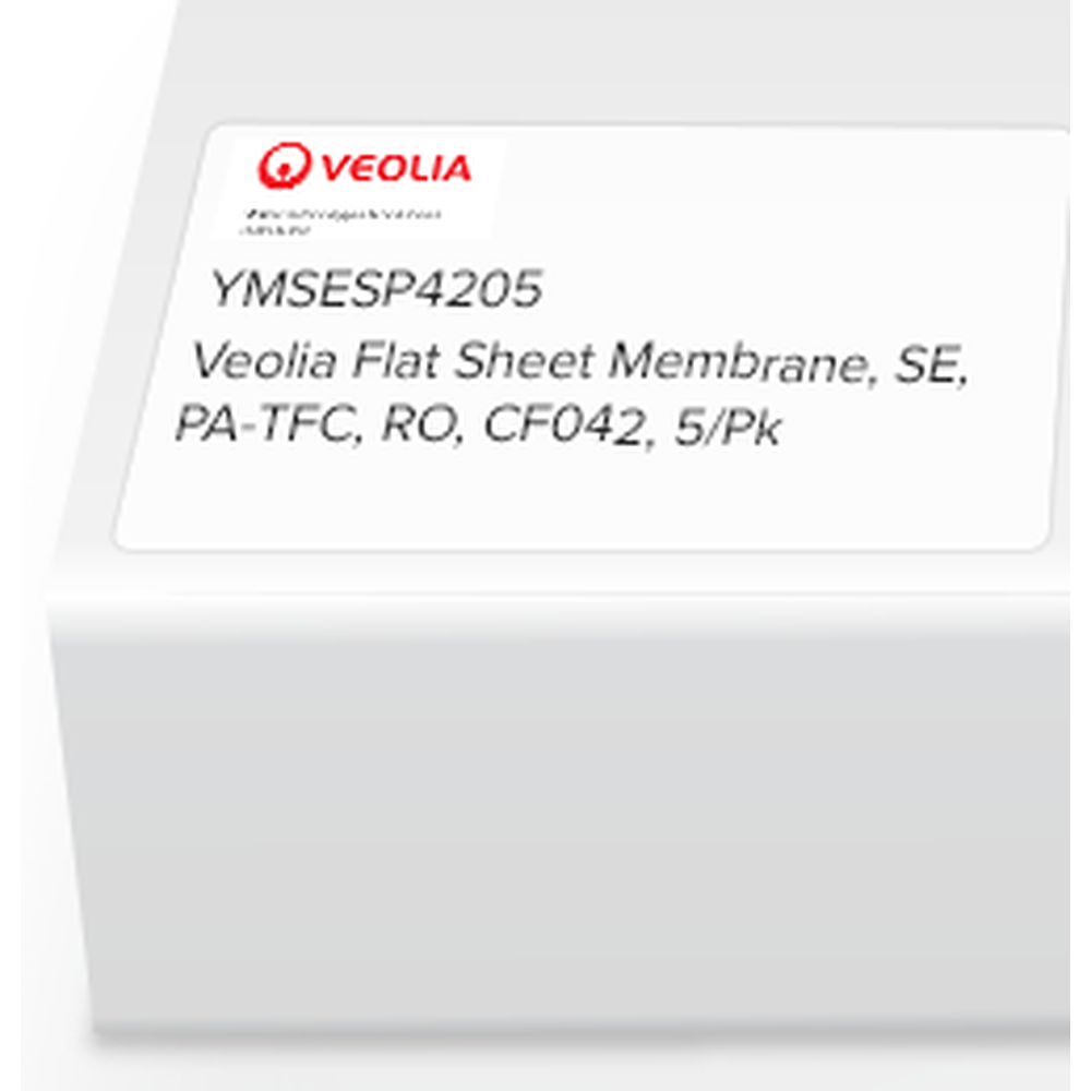 SUEZ (GE) Flat Sheet Membrane, SE, PA-TFC, RO, CF042, 5/Pk