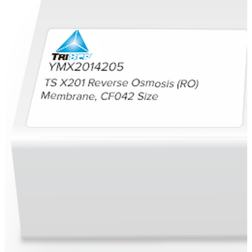 TriSep Flat Sheet Membrane, X201, PA-UREA, RO, CF042, 5/Pk