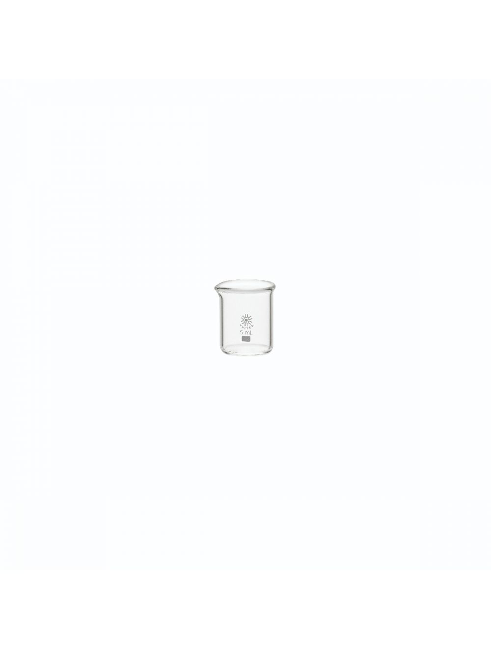 Beakers, Low Form, Borosilicate Glass, 5Ml