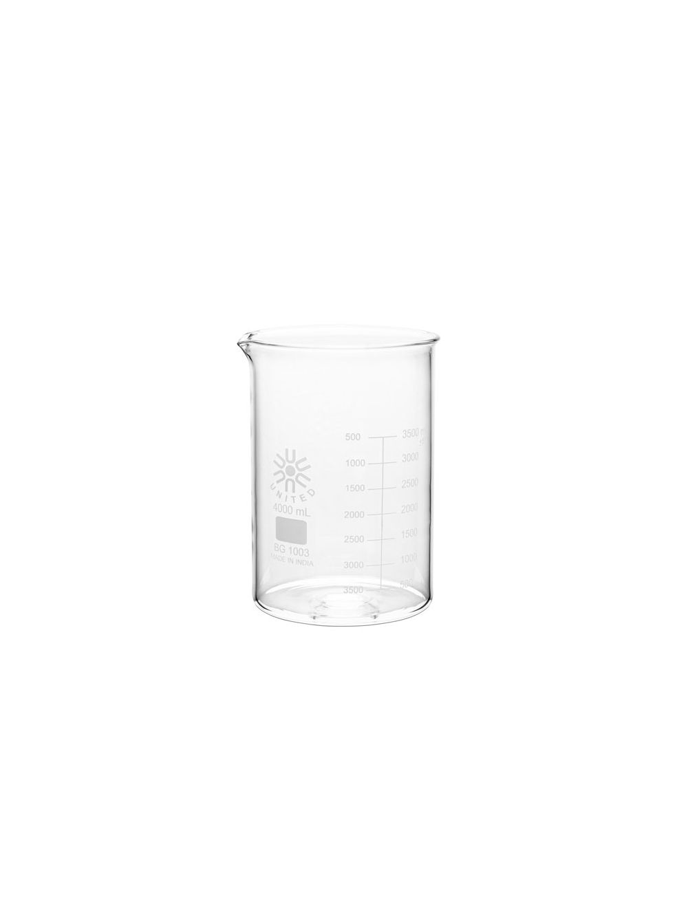 Beakers, Low Form, Heavy Duty, 4000Ml