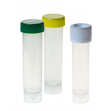 SAMPLE TUBE 50ML SS PP STERILE