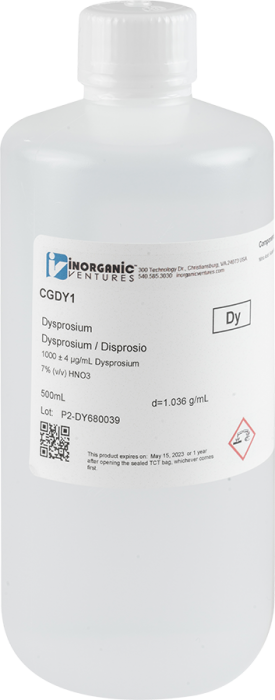 1000ug/mL DYSPROSIUM 500mL