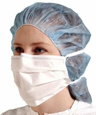 BIOCLN MTA MASK TIE-ON INDV STR 210MM