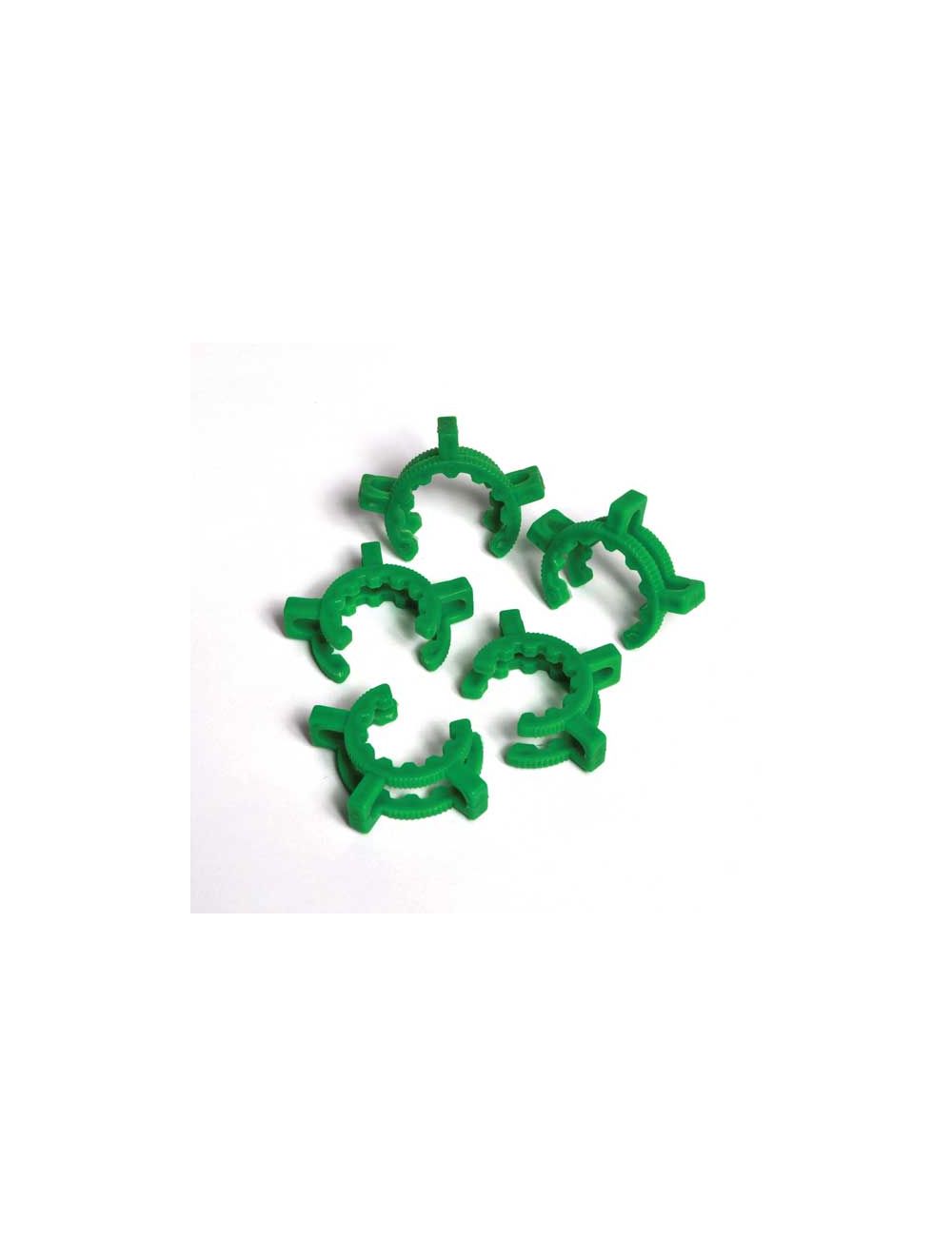 PLASTIC CLAMP FOR JOINTED GLASSWARE, PACK OF 10