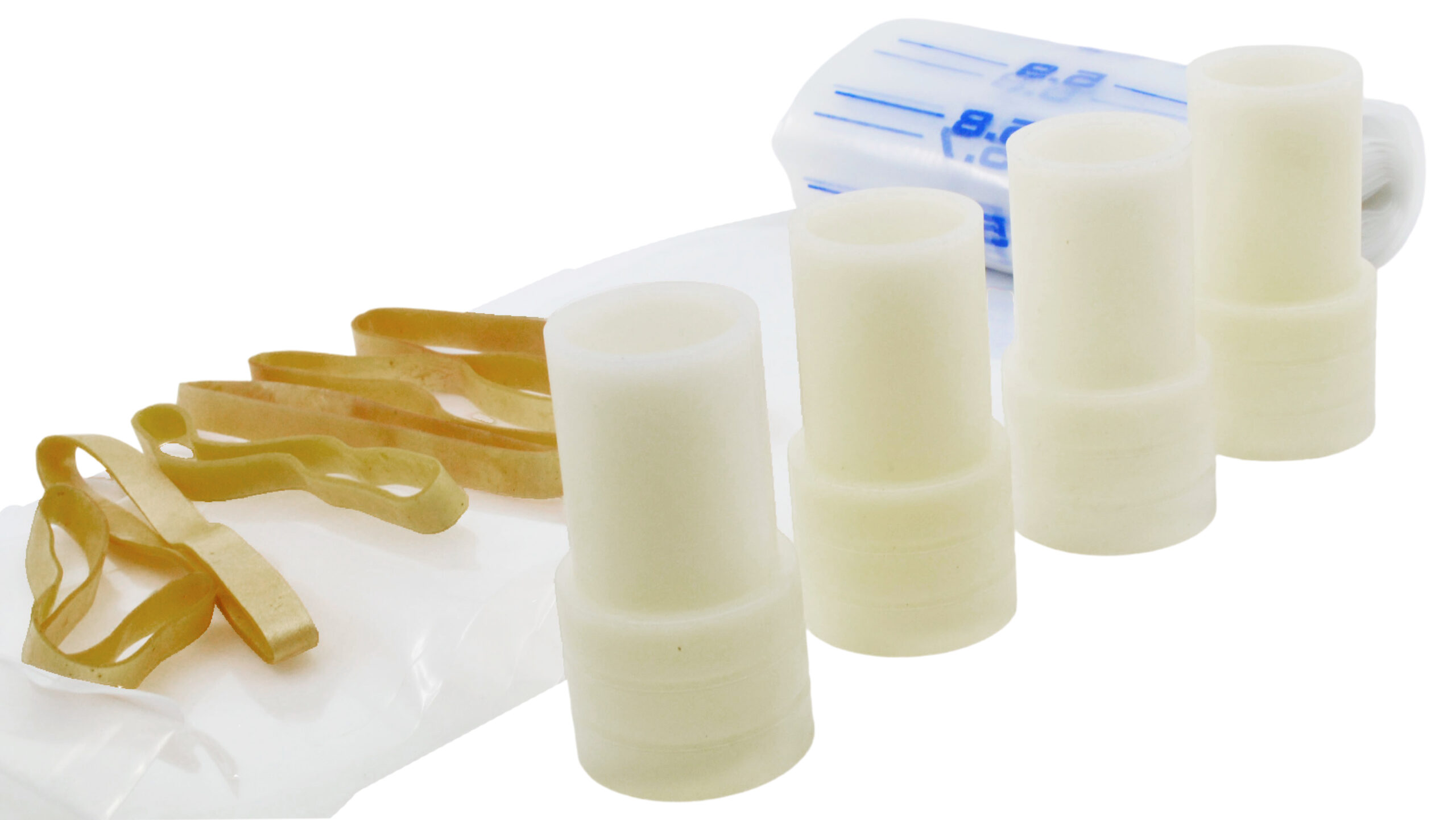 Manual Spirometry Lung Volume Kit, 14 Piece - Used to Study Lung Capacity