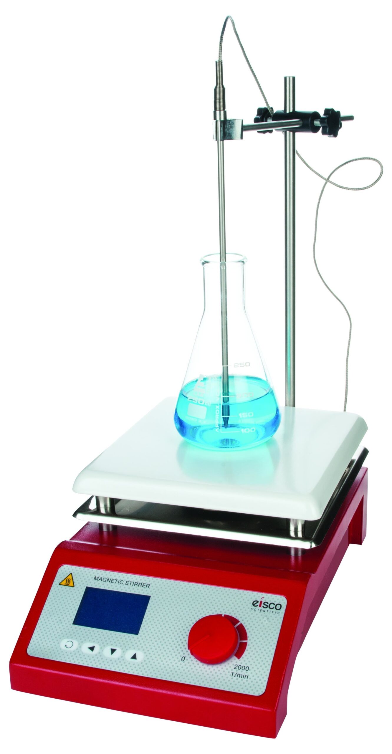 Magnetic Stirrer and Hotplate with Digital Display, 110/120 V AC