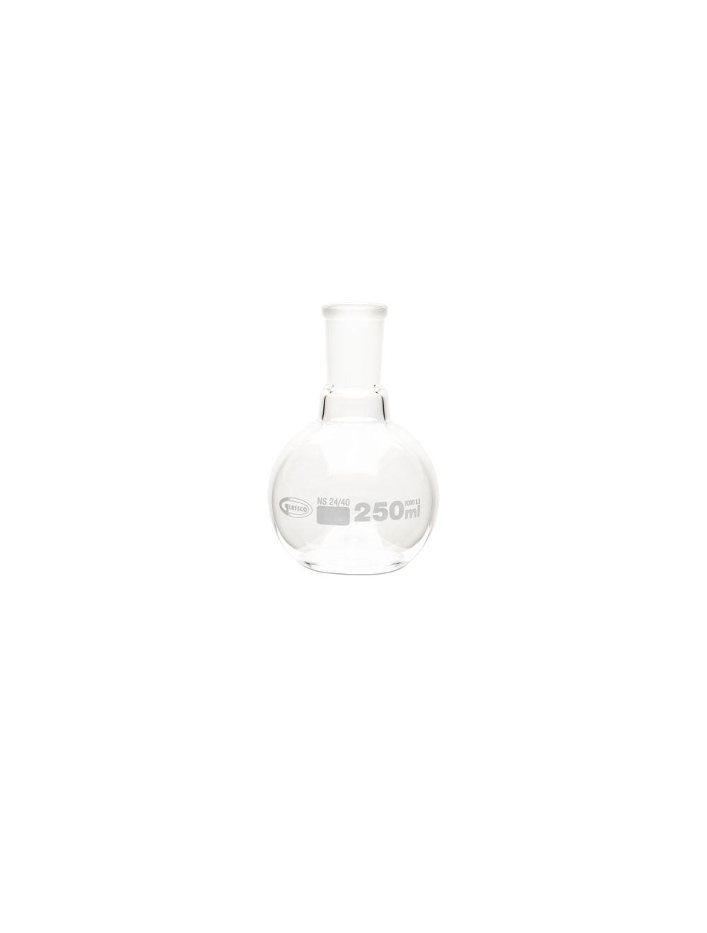 Boiling Flask, Flat Bottom, Ground Joints, 250Ml