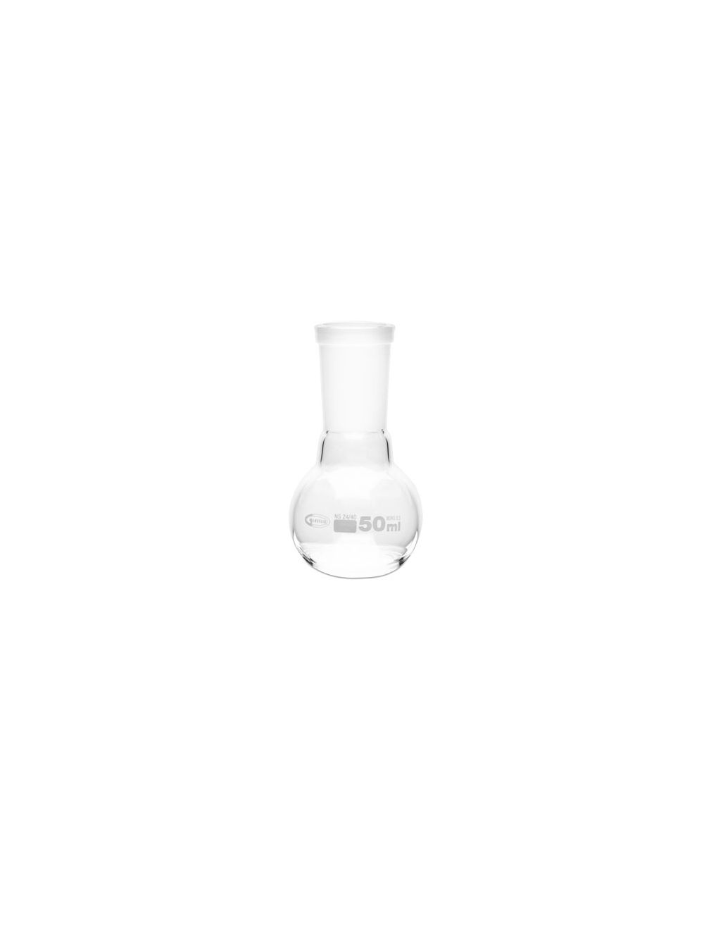 Boiling Flask, Flat Bottom, Ground Joints, 50Ml