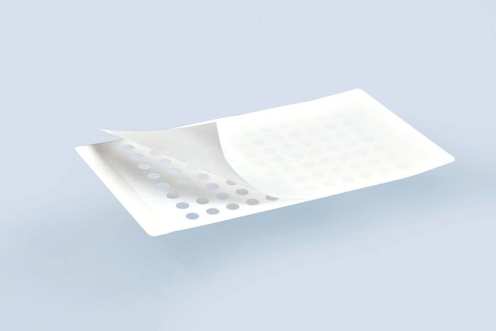 Sealing Film w Zones, Self Adhesive, PE/PP for Automation
