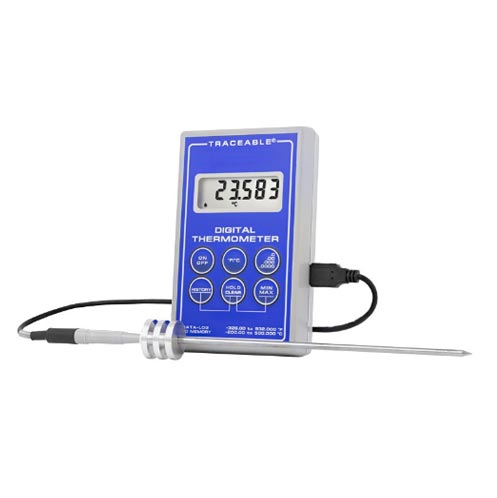 Platinum Ultra-Accurate Digital Thermometer with Handle Probe