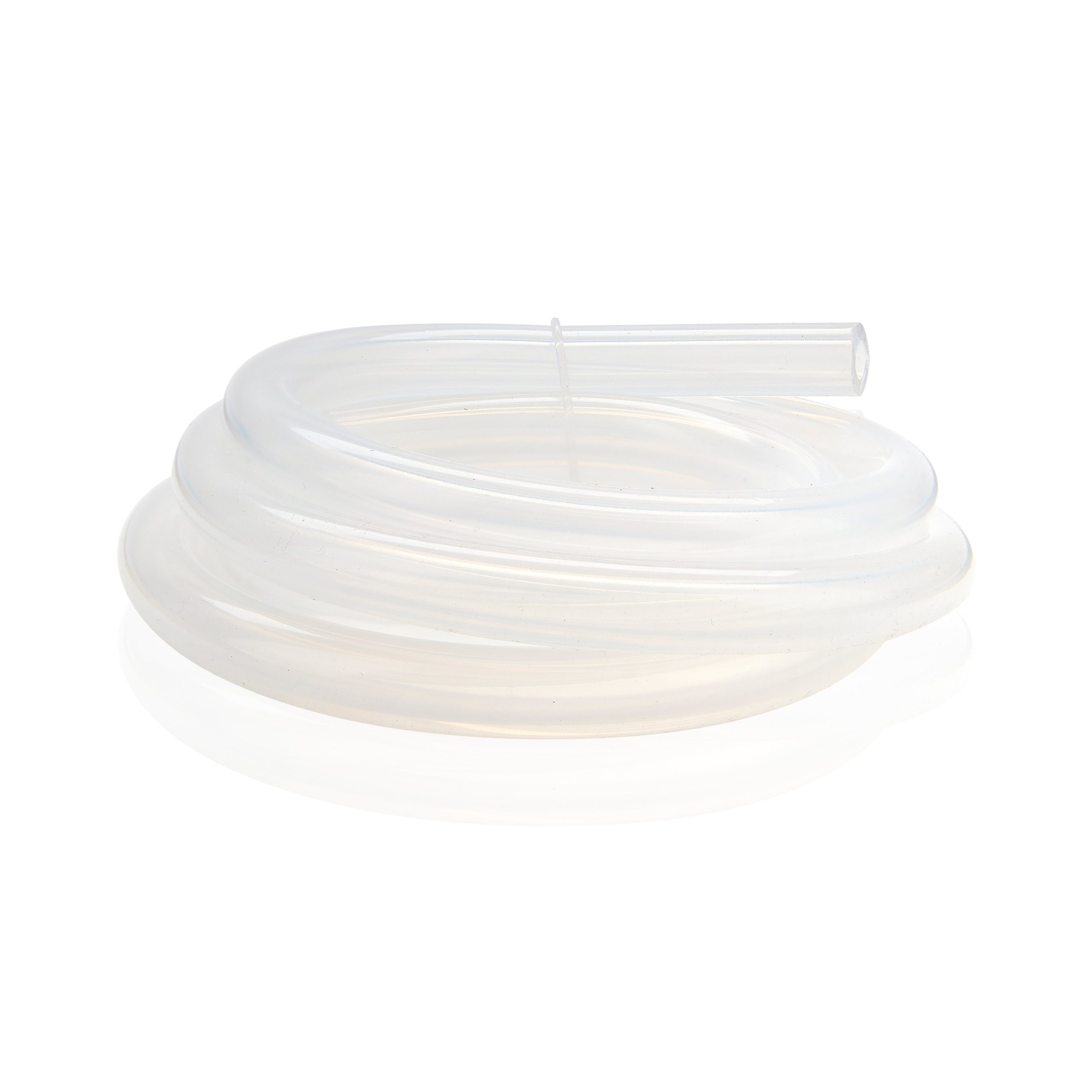 EZBio®pure Platinum cured silicone Transparent Tubing 4.76 mm (3/16") ID X9.5 mm (3/8") OD , 50 ft