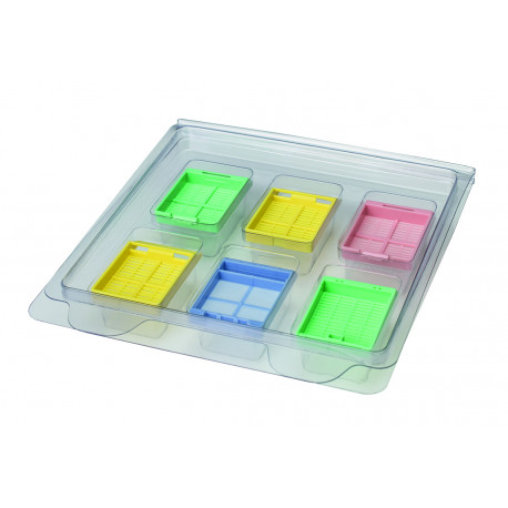 PARAFFIN BLOCK MAILER, 6 COMPARTMENTS