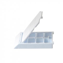MICROSETTE BIOPSY CASS. YELLOW, 6 COMPART.