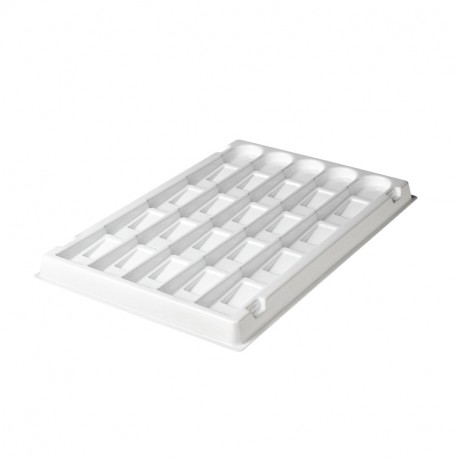 SLIDETRAY 20 SLIDES WHITE