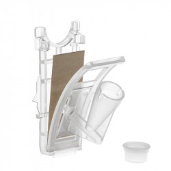 Cytosep Single Funnel W/Brown filter Paper & Cap