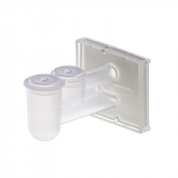 Dual Sample Chamber / white filter & Cap