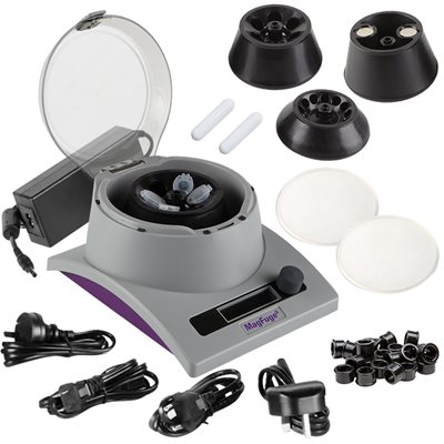 MagFuge High Speed Centrifuge & 3L Stirrer, Grey/Purple